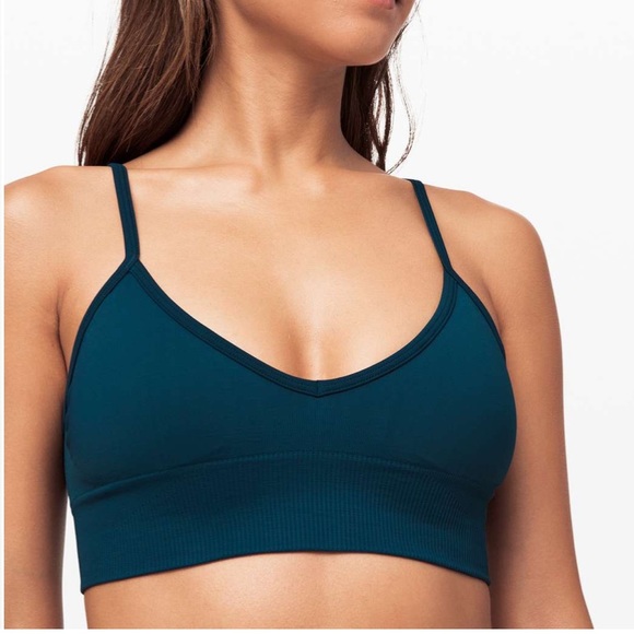 lululemon athletica Other - Lululemon Ebb to Street Bra II Night Driver Blue Sports Bra